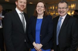 Mark Walsh, Angela Healy and Jim Power