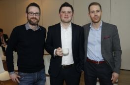 Andy Pierce, Mark Grogan and Eoghan Phelan