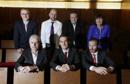 Neil Doughlas, Brendan Beere, Rory McDonnell, Elaine Sloane, Ian McShane, Mark Nolan and David Cullen