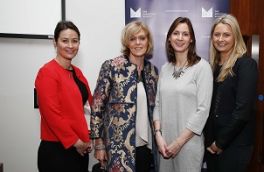Lesley Kelleher (Coyne Research) Geraldine O'Leary (RTE) Claire McFerran Chairperson The Marketing Society
