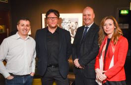 Paul Farrell, Paul Kemp-Robertson, Tony Boylan and Radina Shkutova