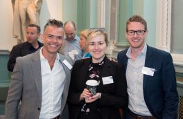 Neil Mac Dermott: Media Central, Fiona Fagan: IPG Mediabrands and Andy Macken: Media Central