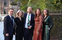 Geoff Lyons, Managing Director, PML Group (Sponsor), Rachel Joyce, Research Executive, Behaviour & Attitudes, Larry Ryan, Director, Behaviour & Attitudes, Janice Murtagh, Associate Director of Medical Affairs, MSD and Avril Collins, Director at Murray Gro