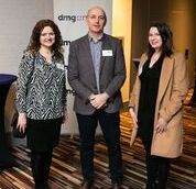 Cassie Joyce Wide Eye Media, Karl Tracey DMG and Therese Anglim Wide Eye Media